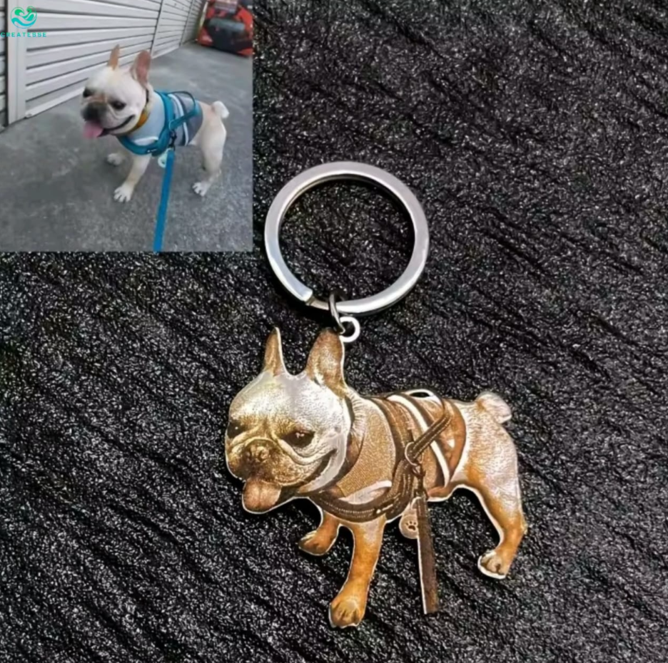 Llavero con Imagen de Mascota