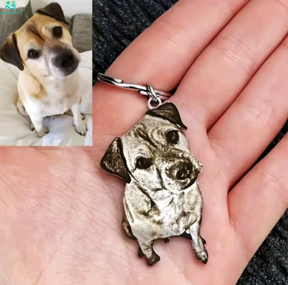 Llavero con Imagen de Mascota