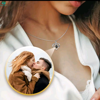 Collar de Corazon con Foto