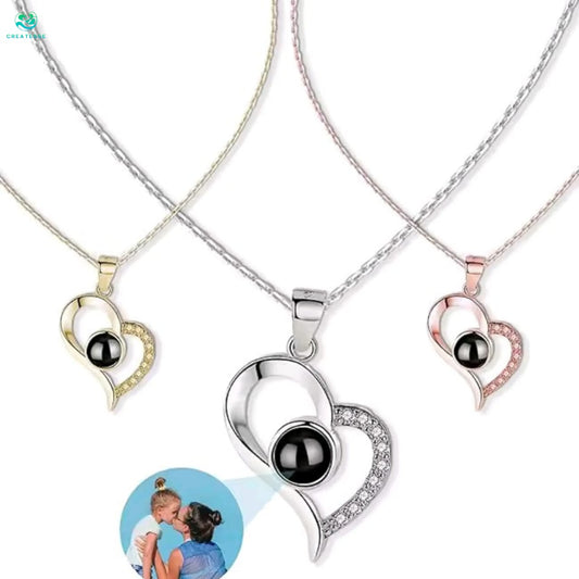 Collar de Corazon con Foto