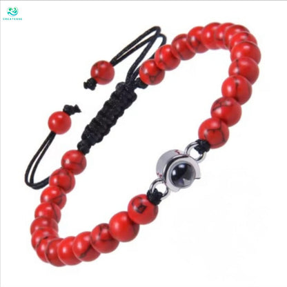 Pulsera de Perlas con Proyector