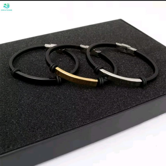 Pulsera de Cuero Grabada