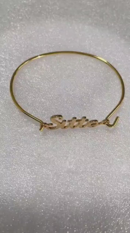 Pulsera Grabado con Nombre