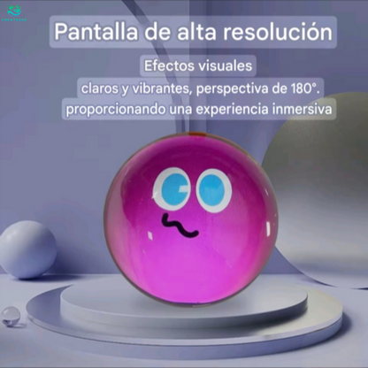 Esfera de Cristal Luz LED