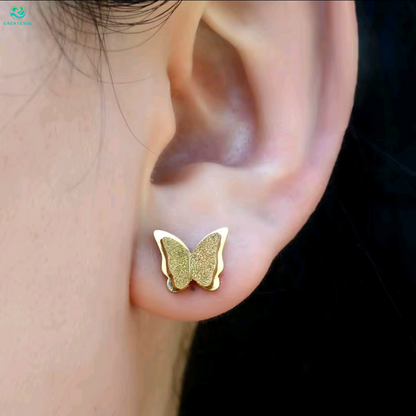 Aretes mariposa
