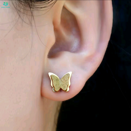 Aretes mariposa
